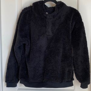 Faux Fur hoodie